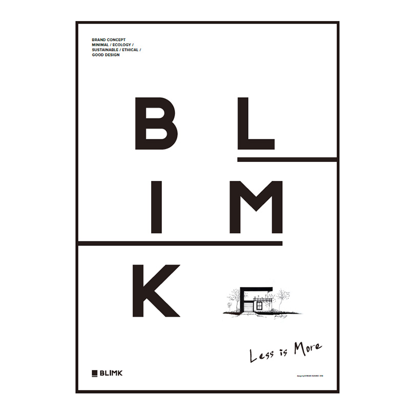 BLIMK ポスターデザイン